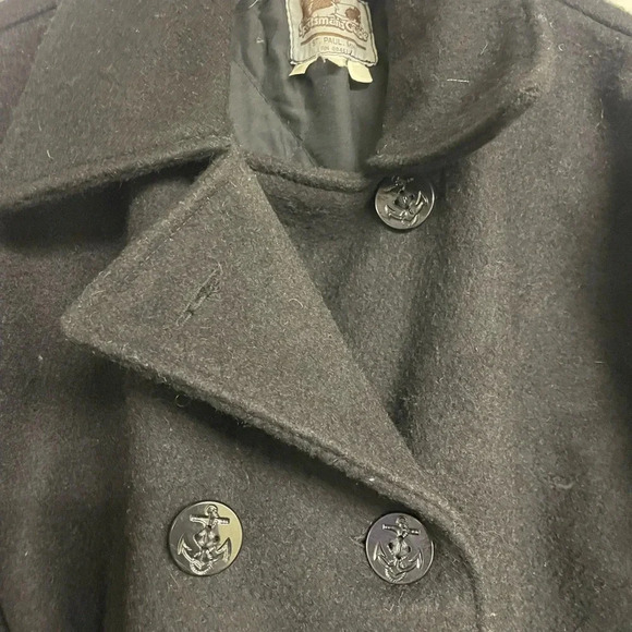 The Sportsman’s Guide men’s black peacoat see measurement for size. Coat/jacket - Picture 5 of 6